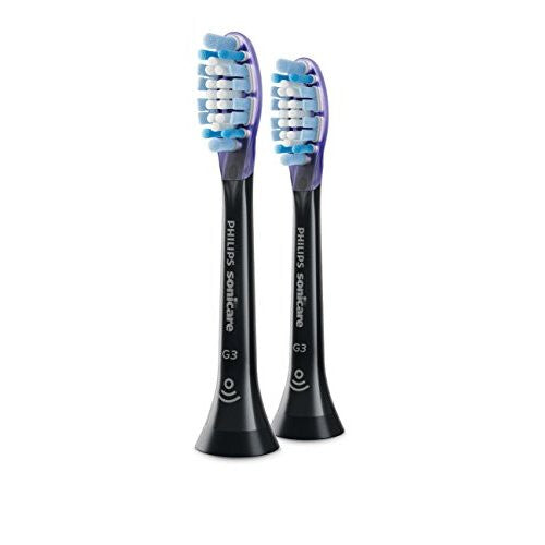 Philips Sonicare Premium Gum Care Replacement Toothbrush Heads Hx9052 95 Smart Recognition Black 2 Pk