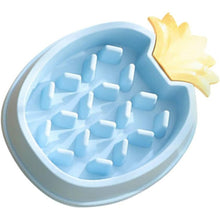 Pineapple Slow Food Bowl Slow Feeding Bowl for Pets Pineapple Shaped Bowl Bowl Slow Eating Food Bowl Puppy Feeding Bowl Anti-Choking Bowl