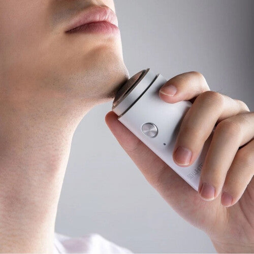 Pingjing Mini Electric Shaver for Men Electric Razor USB Rechargeable Portable Beard Trimmer Washable Dry Mens Shavers From Xiaomi Youpin