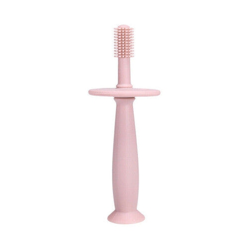 (  Pink) Baby Toothbrush Silicone Dental Gum Teeth Cleaning for 1-6 Year