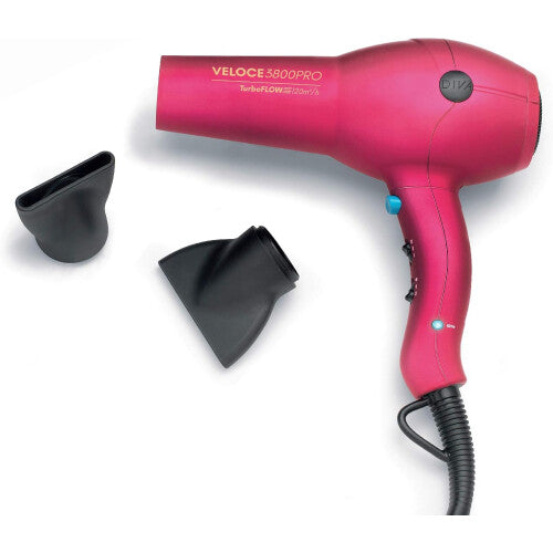 (Pink) Hair Dryer, Pink - 2200W Professional Hair Dryer with Ionic Conditioning EDT106