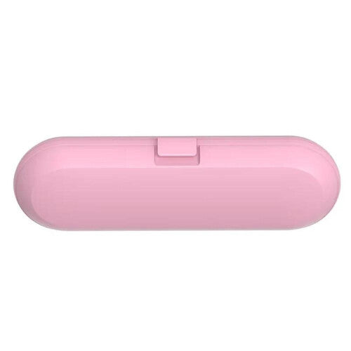 (pink) Travel Case For Oral B Electric Toothbrush Holder