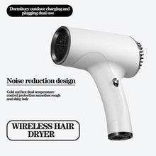 (pink) Wireless Rechargeable Dryer Portable Hot And Dryer For Outdoor Travel