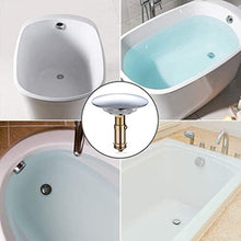 Pop Up Bath Plug, Universal Sink Plug 66mm Push Stopper with 28mm Bouncing Core Metal Sink Plug for Bath Bathroom Kitchen Sewers Sink