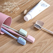 Portable Toothbrush Head Case, 16 Pieces Travel Toothbrush Head Covers, Hygienic Toothbrush Head Covers, for Home Outdoor Camping Hiking