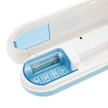 Portable UV toothbrush sanitizer case, box for toothbrush disinfectant toothbrush for sterilization head sterilizer case for travel toothbrush for