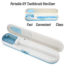 Portable UV toothbrush sanitizer case, box for toothbrush disinfectant toothbrush for sterilization head sterilizer case for travel toothbrush for