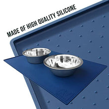 Premium Silicone Waterproof Food Mat, Dog and Cat Bowl Pet Feeding Underlay