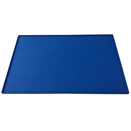 Premium Silicone Waterproof Food Mat, Dog and Cat Bowl Pet Feeding Underlay