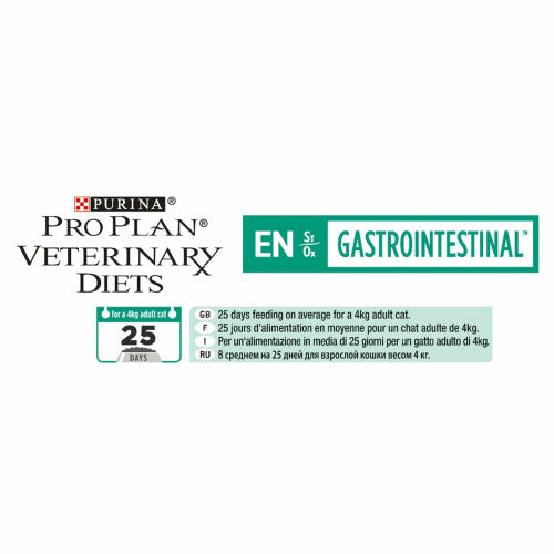 PRO PLAN VETERINARY DIETS Feline EN Gastrointestinal Dry Cat Food 1.5kg