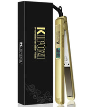 Professional Hair Straighteners Irons Golden Digital LCD Display