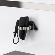 Punch-free Hairdryer Storage Rack Wall Mounted Hair Dryer Holder Shelf for Home Bathroom Dressi