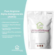 Pure Arginine Alpha-Ketoglutarate (AAKG) - Unflavoured Powder 100g