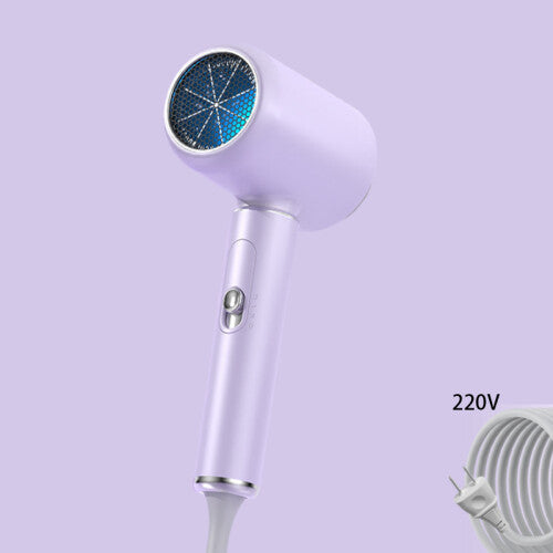 (Purple) Hair Three Dryer Colors 1200w High Power Fashionable Fast Drying 220v