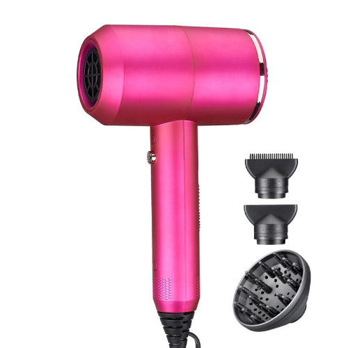 Quick Drying Ionic Hairdryer with 3 Diffuser, Professional Hair Dryer 2 Speed 3 Heat Setting