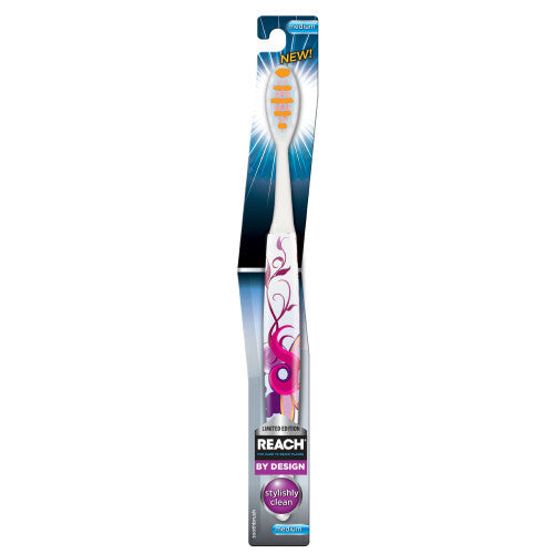 Reach by Design Medium Adult Toothbrush