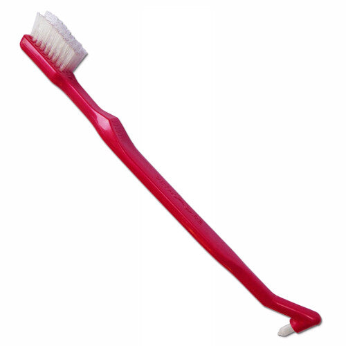 (Red) 1x OrthoSpace Orthodontic Toothbrush ~ V-Trim Bristles with Tufted End