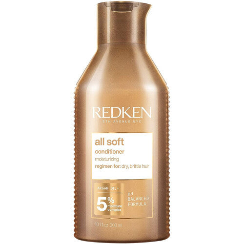 Redken | All Soft | Conditioner | for Dry Hair | Argan Oil | Intense Softness and Shine | 300ml