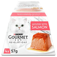 Revelations Salmon in Gravy Wet Cat Food 4x57g, Pack of 6