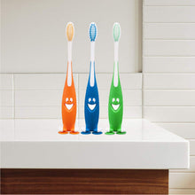 RM Oral Kids Healthy Smiles Suction Cup Soft Toothbrushes  3 Count Twin Pack