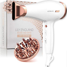 (Rose Gold With Diffuser) Hair Dryer for Curly Hair with Diffuser - 1800w Diffuser Hair Dryer with 3 Heat Settings, 2 Speeds and Cold Air - Hair Dryer for Women