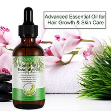 Rosemary Hair Growth Oil, Rosemary Essential Oil, Rosemary Oil for Hair Growth & Skin Care, Stimulates Hair Growth, Strengthens Hair, Nourishes Scalp,