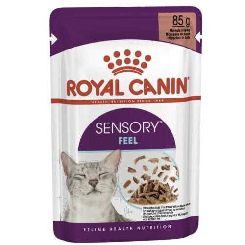 Royal Canin Sensory Feel (In Gravy) 12x85g Wet Cat Food for Picky Cats