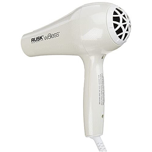 RUSK Engineering W8less Professional 2000 Watt Dryer, Lightweight, Penetrates Hair Deeply, Faster Drying Time, Eliminates Static and Frizz, Professio