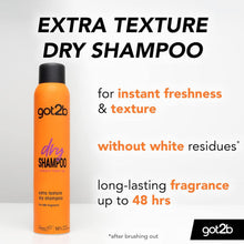 Schwarzkopf got2b Fresh It Up Dry Shampoo, Extra Texture 200ml