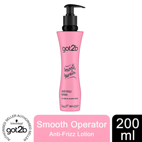 Schwarzkopf Got2b Smooth Operation Anti-Frizz Lotion, 200ml