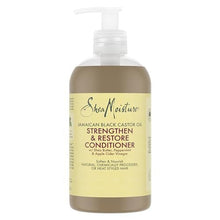 SheaMoisture Jamaican Black Castor Oil Strengthen & Restore Conditioner no silicones or sulphates for chemically processed, heat styled or natural