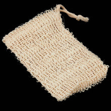 Shower Bath Sisal Soap Bag Natural Sisal Soap Bag Exfoliating Soap Saver Pouch Holder 100Pcs