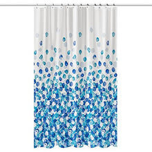 Shower Curtain for Bath Tub and Shower Stall, Shower Curtains Waterproof Resistant, Washable Polyester 180x200 cm Bath Curtains with Rustproof Hooks,