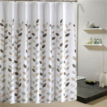 Shower Curtain for Bathroom with 12 Hooks, Polyester Fabric Machine Washable Waterproof Shower Curtains-180X180cm