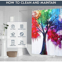 Shower Curtain, Shower Curtains 180x180,Tropical Jungle Shower Curtain Mildew Proof Fabric Bathroom Curtain