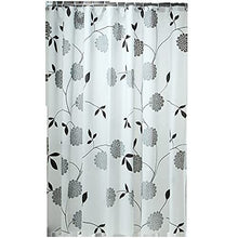 ?? Shower Curtains Floral Extra Long Wet Room Curtain Liners of 220CM/240CM Drop - Mould Proof Resistant & Waterproof Shower Curtains for Bathroom