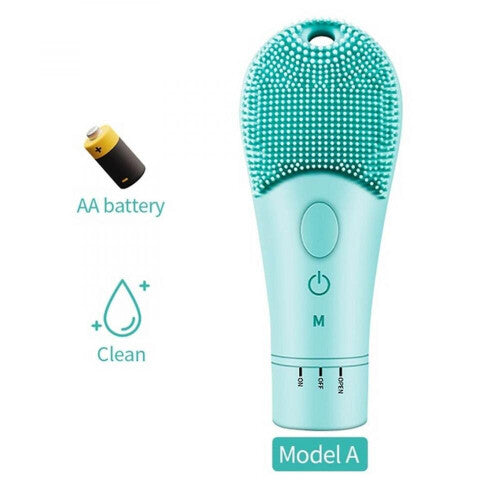 Silic Electric Facial Face Massa Brush Skin Brush Electric Face Skin Deep Washing