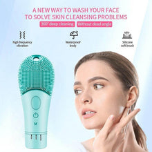 Silic Electric Facial Face Massa Brush Skin Brush Electric Face Skin Deep Washing