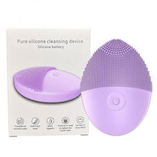 Silicone Electric Face Wash Blue