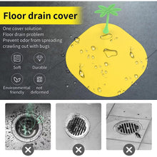 Silicone Tub Sink Stopper Tub Drain Cover Deodorant Mat