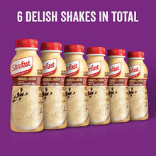 Slimfast Cookies & Cream Flavour Shakes 6x 325ml Meal Replace Best Before May 23