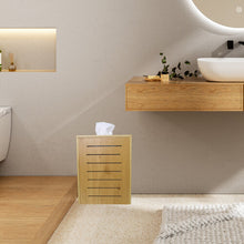 Slimline Wooden Bathroom Storage Unit, Toilet Roll Paper Cabinet Box