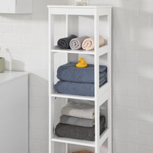 SoBuy® BZR14-W, 5 Tiers Bathroom Shelf Bathroom Storage Shelf Cabinet