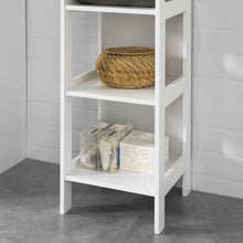 SoBuy® BZR14-W, 5 Tiers Bathroom Shelf Bathroom Storage Shelf Cabinet