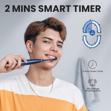 Sonic electric toothbrush, 5 whitening modes, 180-day battery life