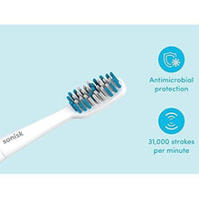 Sonisk Pulse | Battery Powered Electric Toothbrush | Sonic Technology | 1x Battery, 2X Brush Heads, 1x Travel Case Included | 31,000 Strokes Per