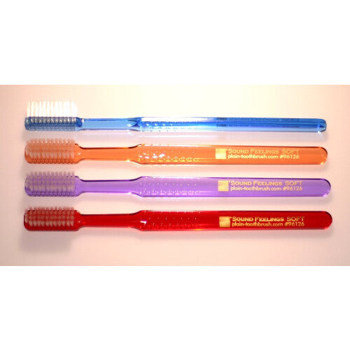 Sound Feelings Toothbrush - Basic, SOFT, 4-Pack, Adult