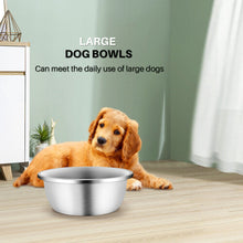 Stainless Steel Dog Bowl, 176Oz High Capacity Dog Food Bowls for (2 Pack)