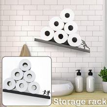 Stainless Steel Toilet Roll Holder Creative Hercules Bathroom Tissue Storage Rack Bathroom Accessories Holder 44 x 10 x 10cm