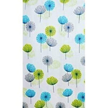 (Standard: 180 CM x 180) KAV Dandelion Pattern Multi Green Flowers Curtain